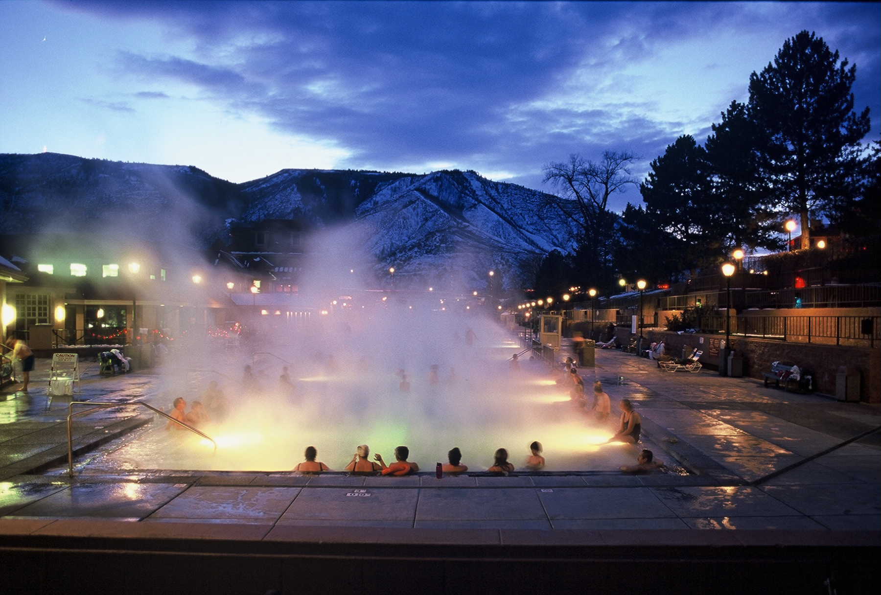 Aspen, Colorado Heated Swimming Pool Party