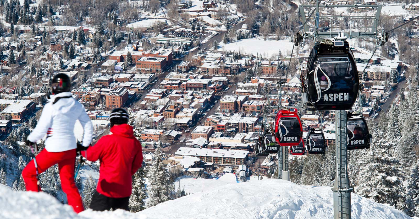 Aspen, Colorado Ski Lift & Snow School