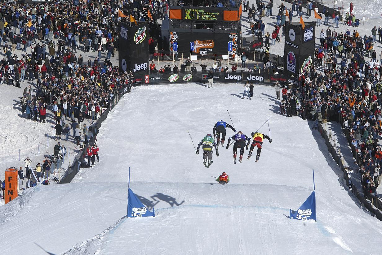 Ski Jump at the X Games in Aspen, CO